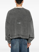 Felpa con etichetta logo Acne Studios
