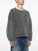 Felpa con etichetta logo Acne Studios