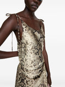 Vestido de cetim Acne Studios
