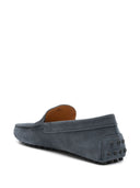 Замшевые кожаные лоферы Tod's Gommino