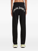 Palm Angels gebogene Logo-Trainingshose
