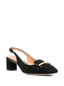 Pumps in camoscio da 50mm di Tod's con cinturino posteriore