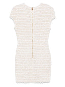 Robe courte en tweed Balmain