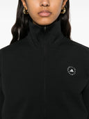 Giacca da pista lavorata a maglia con logo Adidas di Stella McCartney