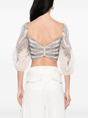 Top de diseño plisado Zimmermann Zimmerman