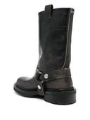 Stivali biker in pelle Golden Goose