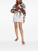 Slides com estampa floral Dolce & Gabbana