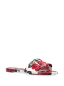 Slides com estampa floral Dolce & Gabbana