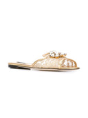 Sandalias doradas Dolce & Gabbana