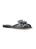 Sandalias plateadas Dolce & Gabbana