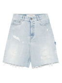 Golden Goose Shorts Clear Blue