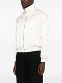 Giacca Bomber in raso Saint Laurent