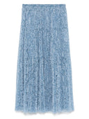 Ermanno Scervino Skirts Clear Blue
