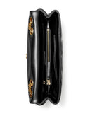 Borsa a spalla in pelle con diamanti Tory Burch Kira