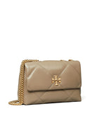 Borsa a tracolla piccola in pelle Kira Diamond di Tory Burch