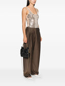 Borsa hobo mini in pelle Tory Burch Fleming