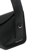 Bolsa de ombro de couro Alexander Mcqueen T-Bar