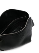 Bolsa de ombro de couro Alexander Mcqueen T-Bar