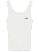 Топ Chloé Chloè белый