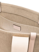 Bolsa tote média de lona Chloé Woody