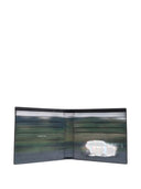 Carteira masculina de couro Paul Smith dobrável