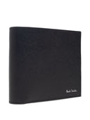 Carteira masculina de couro Paul Smith dobrável