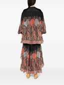 Zimmermann Rhiannon Bluse mit Rüschen und Puffärmeln