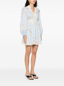 Zimmermann Lucky tauchendes Spitzen-Minikleid