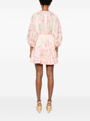 Zimmermann Lucky Leinen Mini Kleid