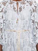 Zimmermann Spitzen-Detail Mini-Kleid