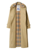 Abrigo Trench mediano Burberry Castleford con cuello de cuadros