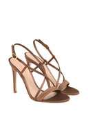 Sandali Gianvito Rossi Pelle Marrone