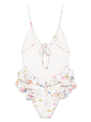 Costume intero Zimmermann Lucky con volant