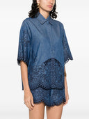 Camicia di jeans ricamata Zimmermann Coco