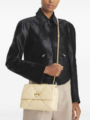 Borsa a tracolla piccola in pelle Kira Diamond di Tory Burch