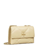 Borsa a tracolla piccola in pelle Kira Diamond di Tory Burch