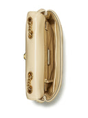 Borsa a tracolla piccola in pelle Kira Diamond di Tory Burch