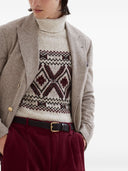 Blazer di flanella Brunello Cucinelli
