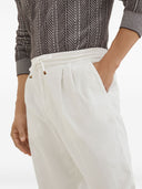 Pantalones de algodón Brunello Cucinelli