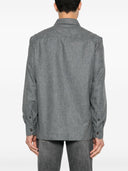 Brunello Cucinelli Mélange-effect shirt