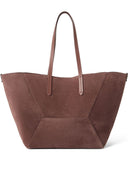 Bolsa BC Duo Brunello Cucinelli em camurça com monili