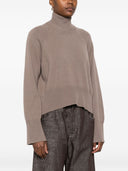 Brunello Cucinelli Hochgeschlossener kurz geschnittener Pullover