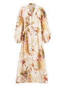 Vestidos beige Zimmermann