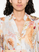 فساتين زيمرمان باللون الأزرق الشفاف