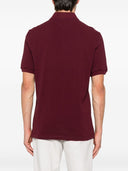 Polo de algodón bordado Brunello Cucinelli
