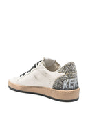 Tênis Golden Goose Ball Star com glitter e estrela
