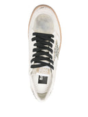 Tênis Golden Goose Ball Star com glitter e estrela