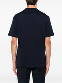 T-shirt girocollo in jersey di cotone Brunello Cucinelli con stampa