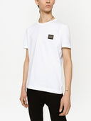 T-shirt in cotone con logo Dolce & Gabbana