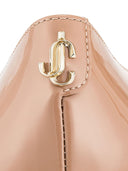 Scarpins Jimmy Choo Love 65 em couro envernizado com emblema JC
